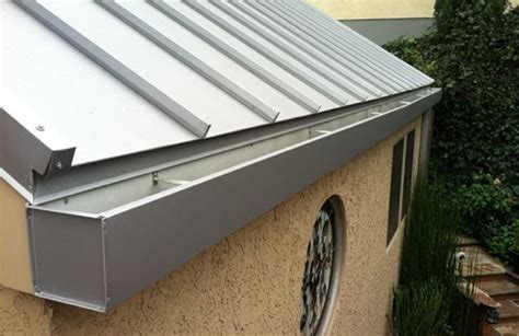 metal sales box gutters|box gutters for metal roof.